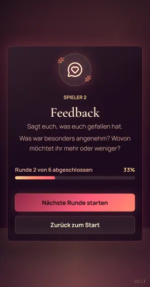 Runden-Feedback in der 60 Sekunden App
