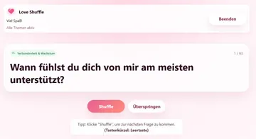 Spielansicht Desktop